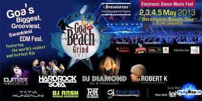 DJ Ryan Beck in Goa for Goa Beach Grind on 4th May'13