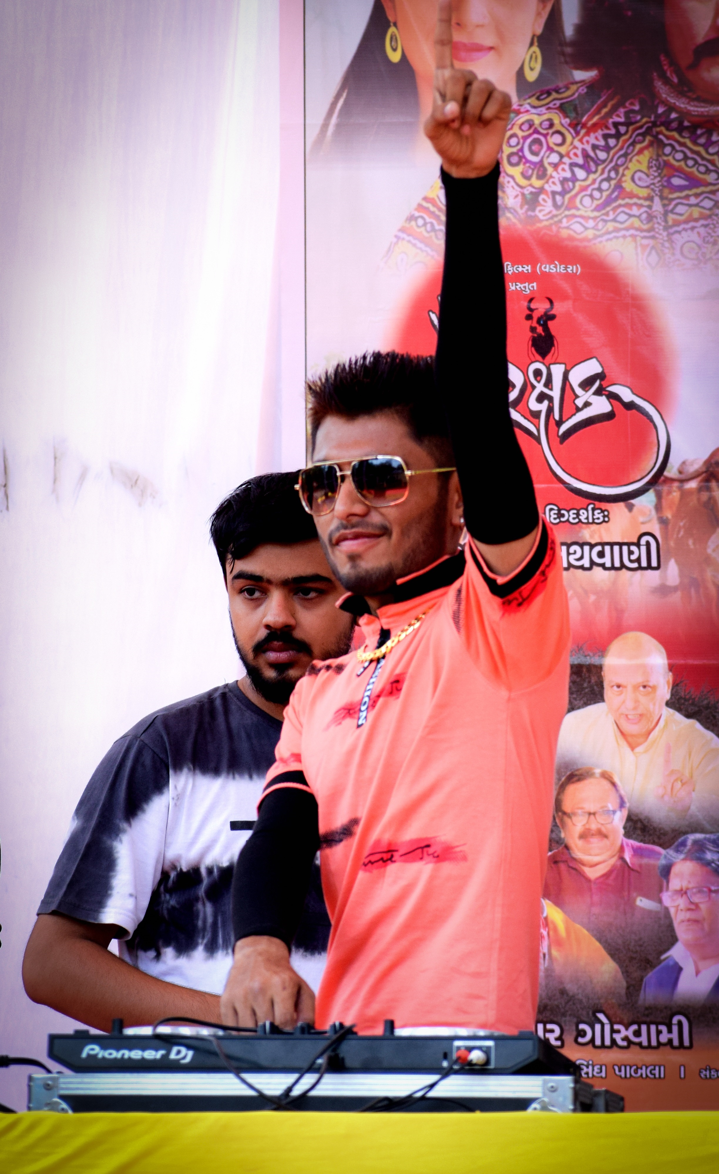 Photo of DJ Mehul Kapadia at a concert