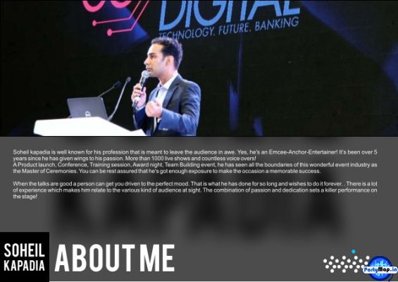 Photo of Soheil Kapadia at a concert