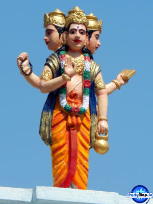 Photo of Brahma at an appearance