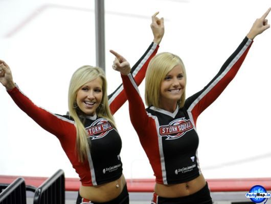 Photo of Hurricane Girls at an appearance