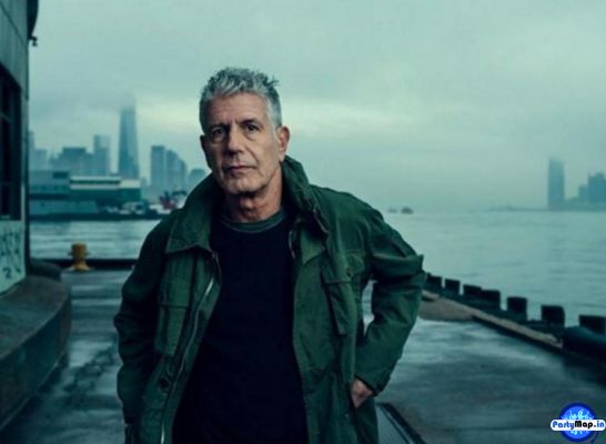 Photo of Anthony Bourdain at a show