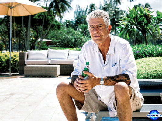 Photo of Anthony Bourdain at an appearance
