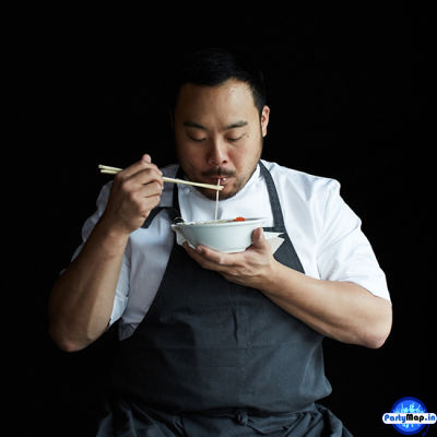 Photo of David Chang at a concert