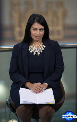 Photo of Priti Patel at an appearance