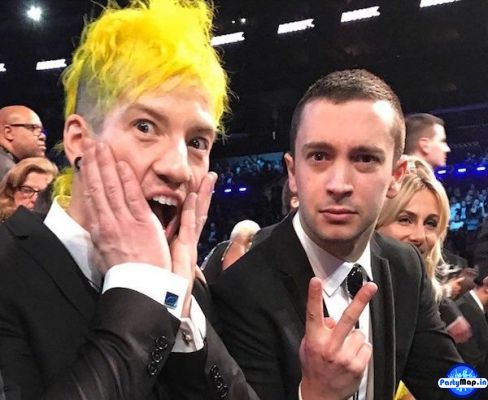 Photo of twenty one pilots at a show