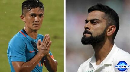 Photo of Sunil Chhetri at a show