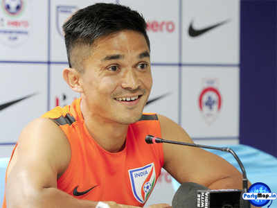 Photo of Sunil Chhetri at an appearance